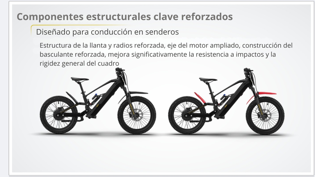 Características Bicicleta eléctrica RFN ZIP 20